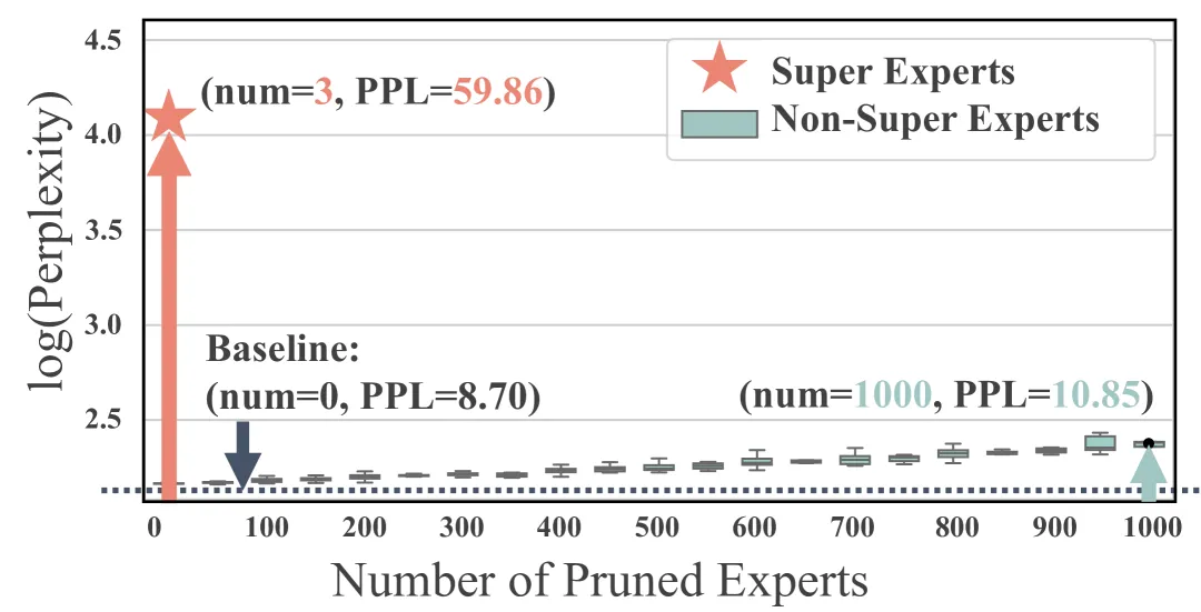 Expert 剪枝影响